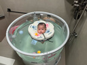 iuu嬰兒游泳圈 0-1歲兒童游泳圈 免充氣防側翻防嗆水 寶寶洗澡玩具 【0-1歲適用】免充氣游泳圈 免充氣可調節 曬單實(shí)拍圖