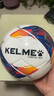 卡爾美（KELME）熱粘合足球成人專業(yè)比賽訓練耐磨標準5號球 深藍紅 5號 曬單實拍圖