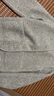 優(yōu)衣庫女裝仿羊羔絨搖粒絨圓領(lǐng)開(kāi)衫/千金風(fēng)外套472938 30 淺米色 M /160/84A 曬單實(shí)拍圖