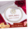 ALLOVE淡水珍珠項鏈媽媽款吊墜鎖骨鏈生日禮物送母親長(cháng)輩婆婆岳母實(shí)用 曬單實(shí)拍圖