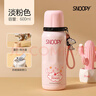 SNOOPY保溫杯316不銹鋼大容量男女小學(xué)生上學(xué)專(zhuān)用耐摔便攜吸管兒童水杯 曬單實(shí)拍圖