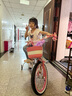 優(yōu)貝（RoyalBaby）兒童自行車(chē)女孩單車(chē)腳踏車(chē)5-9歲帶輔助輪珍妮公主18寸 曬單實(shí)拍圖
