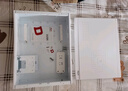德力西（DELIXI）弱電箱配電箱光纖信息箱集線箱暗裝400*300*120 帶排插 曬單實(shí)拍圖
