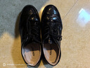 奧康男童皮鞋軟底防滑春秋新款演出黑色男孩英倫風(fēng)學(xué)生兒童鞋大童單鞋 曬單實(shí)拍圖
