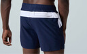 速比濤（Speedo）泳褲男復古系列男士撞色沙灘褲 戶(hù)外休閑運動(dòng)高彈速干 深藍色 L 曬單實(shí)拍圖