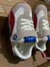 卡特兔兒童運動(dòng)鞋2-6歲赤足戶(hù)外兒童鞋男童2025秋新童鞋防滑軟底女童鞋 白紅藍灰 25 內長(cháng)約16.0cm腳長(cháng)約14.8-15.4 曬單實(shí)拍圖