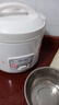 【京東物流】電飯煲電飯鍋家用多功能蒸煮鍋宿舍小型迷你煮飯鍋3-4人保溫一體電飯煲 白色 3L 曬單實(shí)拍圖