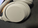 索尼（SONY） WH-1000XM4無線藍牙耳機智能降噪頭戴式高解析度重低音耳麥 電腦游戲辦公網(wǎng)課學(xué)習(xí)出街圖書館宿舍 鉑金銀 曬單實拍圖