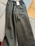 浪莎羊羔絨糯米褲女冬季2025新款加絨加厚高腰垂感直筒寬松顯瘦闊腿褲 曬單實(shí)拍圖