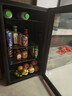海信（Hisense）93升冰吧家用客廳辦公室冷藏柜展示柜廳吧 茶葉飲料水果蔬菜保鮮柜一級能效囤貨小冰吧JC-93ZVUM 曬單實(shí)拍圖