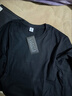 2025秋冬季新款220g聚酯長(cháng)袖T恤男士衛衣簡(jiǎn)約休閑百搭長(cháng)T打底衫SN W13黑色 XL 曬單實(shí)拍圖