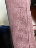 無(wú)印良品（MUJI）女式 燈芯絨直筒褲褲子女款長(cháng)褲休閑褲秋季女裝BEB90C4A 煙熏粉色 M (160/66A) 曬單實(shí)拍圖