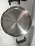 利仁（Liven）電餅鐺家庭用電煎鍋304不銹鋼0涂層電餅檔30cm加大55mm加深三明治鍋早餐機DJG-J3265 曬單實(shí)拍圖
