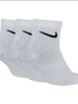 耐克（NIKE） 速干訓練短襪子（3雙） EVERYDAY LIGHTWEIGHT SX7677-100 XL 曬單實(shí)拍圖