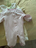 戴維貝拉（DAVE＆BELLA）滿月寶寶衣服0-3個月女寶連體衣嬰幼兒爬服秋裝新款小童包屁衣 淺粉色【DB3243352-N】 73cm （建議身高66-73cm） 曬單實拍圖