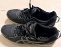 亞瑟士ASICS男鞋跑步鞋透氣緩震運動(dòng)鞋越野跑鞋 GEL-VENTURE 6 黑灰色 42.5 曬單實(shí)拍圖