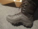 回力雪地靴男冬季新款棉鞋加絨加厚保暖防寒防水東北戶(hù)外戰術(shù)登山靴 黑色 41  (255mm) 曬單實(shí)拍圖