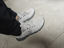 特步跑步鞋男新款透氣輕盈耐磨運動(dòng)休閑鞋男防滑通勤穿搭徒步跑鞋 幻影灰/煙灰色 41 曬單實(shí)拍圖