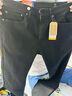 Levi's李維斯25年秋冬新款美式男休閑潮流502標準錐形牛仔褲29507 黑色 34 (32) 曬單實(shí)拍圖
