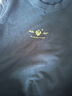 卡賓男裝 膠原蛋白針織衫秋新款金線(xiàn)刺繡LOGO線(xiàn)衫舒適毛衣暖A 煤黑色01 XL /180/52 曬單實(shí)拍圖