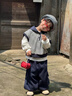G.DUCKKIDS小黃鴨童裝男童秋裝套裝2025新款韓版兒童衣服春秋馬甲衛褲三件套 藏青色 三件套【實(shí)體專(zhuān)柜 商場(chǎng)品質(zhì)】 110 建議身高98-105cm 3-4周歲 曬單實(shí)拍圖