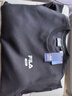 斐樂（FILA）官方男子加絨保暖衛(wèi)衣秋冬季時(shí)尚休閑簡(jiǎn)約圓領(lǐng)套頭衫長(zhǎng)袖上衣男裝 【加絨】正黑色-BK L 曬單實(shí)拍圖