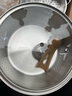 三四鋼雪平鍋316L不銹鋼奶鍋輔食小鍋湯泡面煮鍋20cm食品級一體成型加厚 曬單實(shí)拍圖