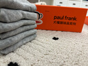 PAUL FRANK100%純棉襪子男士中筒秋冬運動(dòng)純棉襪防臭10A抗菌吸汗透氣6雙禮盒 曬單實(shí)拍圖