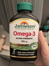 健美生（Jamieson）90%高濃度魚(yú)油900mg/75粒/瓶無(wú)腥味含DHA/EPA 中老年人心腦血管 曬單實(shí)拍圖