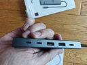 綠聯(lián)Type-C鰭紋擴展塢USB3.2分線(xiàn)器HDMI2.0母頭轉接頭10G拓展塢4K60Hz適用蘋(píng)果MacBook華為電腦轉換器 曬單實(shí)拍圖