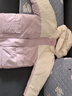 迷你巴拉冬兒童發(fā)熱羽絨服寶寶厚款保暖羽絨外套【三防透濕】 奶白10504 【三防透濕】 100 cm 曬單實(shí)拍圖