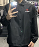 MITCHELL & NESSx DROSE膠囊系列【羅斯同款】NBA公牛羅斯夾克休閑運動(dòng)外套 黑色（德里克羅斯） XL 曬單實(shí)拍圖