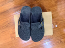 ZHR冬季拖鞋女士外穿加絨內增高勃肯鞋女室內百搭棉拖 JQ15B深灰色37 曬單實(shí)拍圖