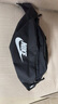 耐克（NIKE）男女腰包 單肩包斜挎包胸包休閑包DB0490-010 黑 曬單實拍圖