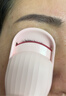 CENCI電熱睫毛夾四代電動(dòng)燙睫毛卷翹器加熱眼睫毛夾子美妝工具充電 4代粉色 1個(gè) 曬單實(shí)拍圖