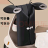 心楠電動(dòng)車(chē)擋風(fēng)被冬季加大加厚加絨四季通用電瓶車(chē)摩托車(chē)護膝擋風(fēng)衣 黑色擋風(fēng)被 曬單實(shí)拍圖