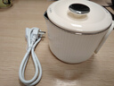 蘇泊爾（SUPOR）便攜式燒水壺電水壺可折疊0.8L 旅行出差家用養生沖奶電熱水壺學(xué)生304不銹鋼泡面杯 SW-08J01 曬單實(shí)拍圖