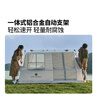 牧高笛（MOBIGARDEN）假日山居5.9帳篷 戶(hù)外露營(yíng)自動(dòng)速開(kāi)黑膠帳篷 NX23661011 晨霧白 曬單實(shí)拍圖