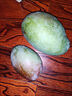 庾豐海南芒果新鮮現摘芒果孕婦水果 熱帶整箱當季大青皮芒果 需催熟 5斤甄選裝（凈重4.5斤） 曬單實(shí)拍圖