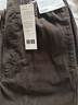 優(yōu)衣庫合作款/男裝女裝燈芯絨工裝褲/休閑褲褲子25秋冬新款479822 36 褐色 M /170/80A 曬單實(shí)拍圖