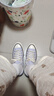 匡威（Converse）官方 1970S男女休閑板鞋星辰藍藍色A11751C A11751C 38 曬單實(shí)拍圖