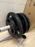 康斯特（KANGSITE）杠鈴套裝組合100公斤硬拉舉重健身房奧桿包膠大孔片家用健身器材 原膠手抓包鐵杠鈴 80KG 純鐵包膠片+1.8米奧桿 曬單實(shí)拍圖
