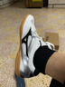 美津濃（MIZUNO）專(zhuān)業(yè)乒乓球鞋RX4男女緩震防滑比賽訓練排球鞋羽毛球鞋綜合訓練鞋 白黑銀 81GA183009 RX4 41 =265mm 曬單實(shí)拍圖