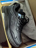 回力（Warrior）運動(dòng)鞋男鞋秋冬季輕便軟底緩震跑步鞋男士皮面黑色休閑鞋子男黑41 曬單實(shí)拍圖
