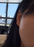 潮宏基 至簡(jiǎn)U型18K金耳環(huán)女士玫瑰金彩金耳飾送女友生日禮物 單只款 曬單實(shí)拍圖