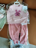 優(yōu)衣庫嬰幼兒寶寶JOP衛衣/長(cháng)袖運動(dòng)衫上衣478826 11 粉紅色 90 曬單實(shí)拍圖