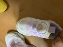 李寧熱賣(mài)兒童女童運動(dòng)鞋兒童春秋新款軟底童鞋防滑鞋子跑步鞋網(wǎng)面老爹鞋 8813紫色 雙網(wǎng) 34 碼鞋內長(cháng)21CM 曬單實(shí)拍圖