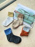 布魯斑美利奴綿羊毛襪冬季女童襪子無(wú)骨抗菌防臭女孩高筒柔軟透氣保暖襪 D01美利奴羊毛襪-四雙裝【抗菌防臭無(wú)骨襪】 1-3歲 (S) 【適合鞋碼17-21碼】 曬單實(shí)拍圖