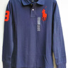 Ralph Lauren拉夫勞倫長(cháng)袖polo衫男秋季新款RL刺繡男裝商務(wù)休閑大碼POLO衫男 旗艦深灰色大棗紅標 M 旗艦 建議100-120斤 曬單實(shí)拍圖