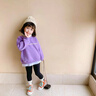 moonkids女童鯊魚(yú)褲春秋款兒童打底褲黑色運動(dòng)秋裝褲子中大童瑜伽外穿速干 2468鯊魚(yú)褲黑色【秋冬加絨】 90 cm 曬單實(shí)拍圖